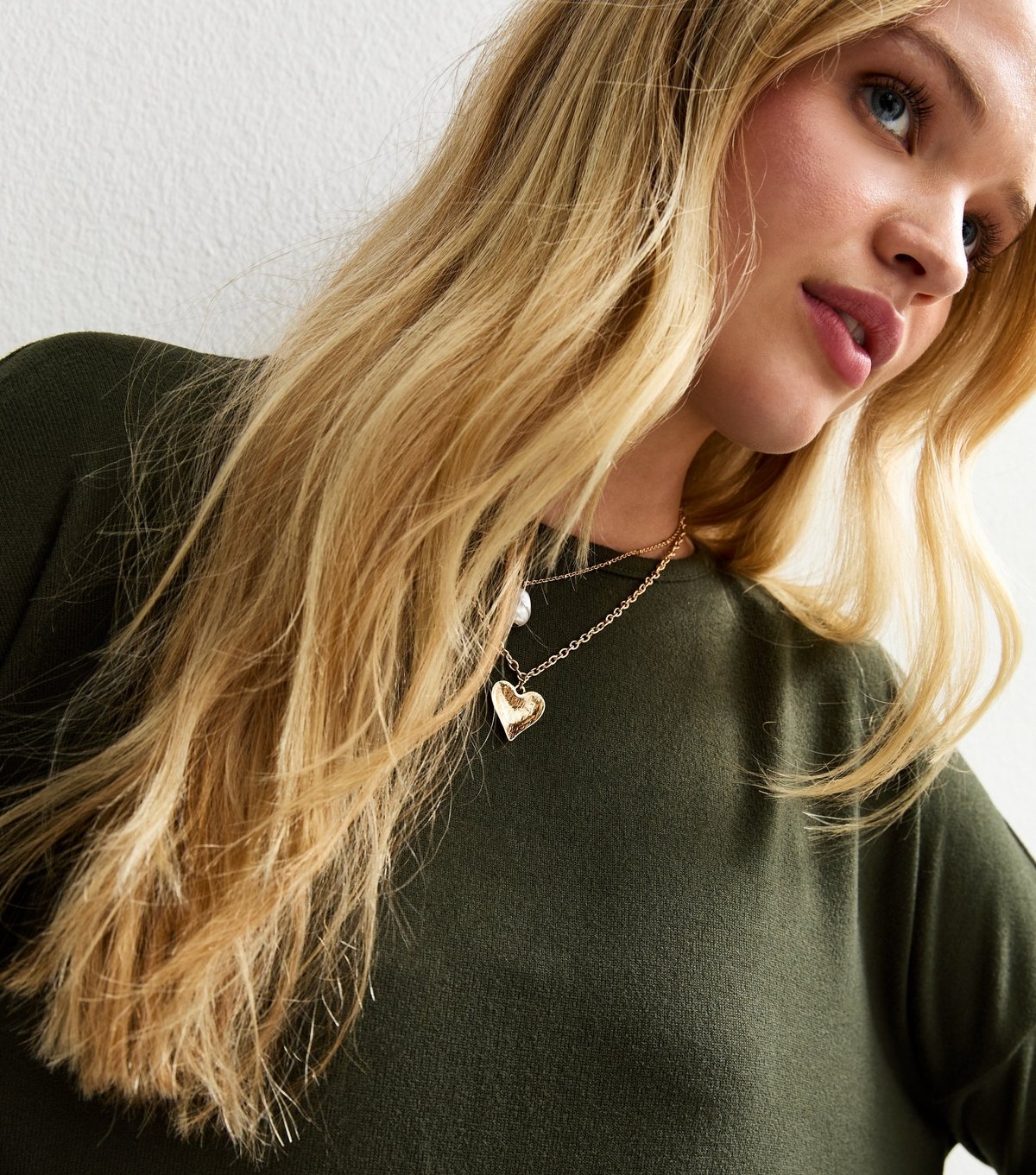 New Look Women's Khaki Soft Touch Long Sleeve Top New Look - 2