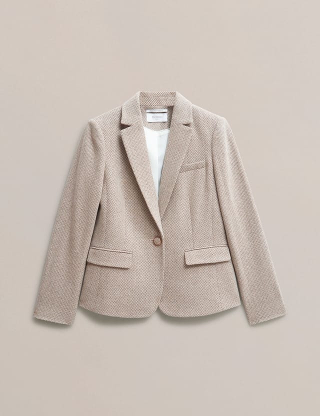 Hobbs London Hobbs London Women's Chelsey Tailored Single Breasted Jacket in Light Beige - 2