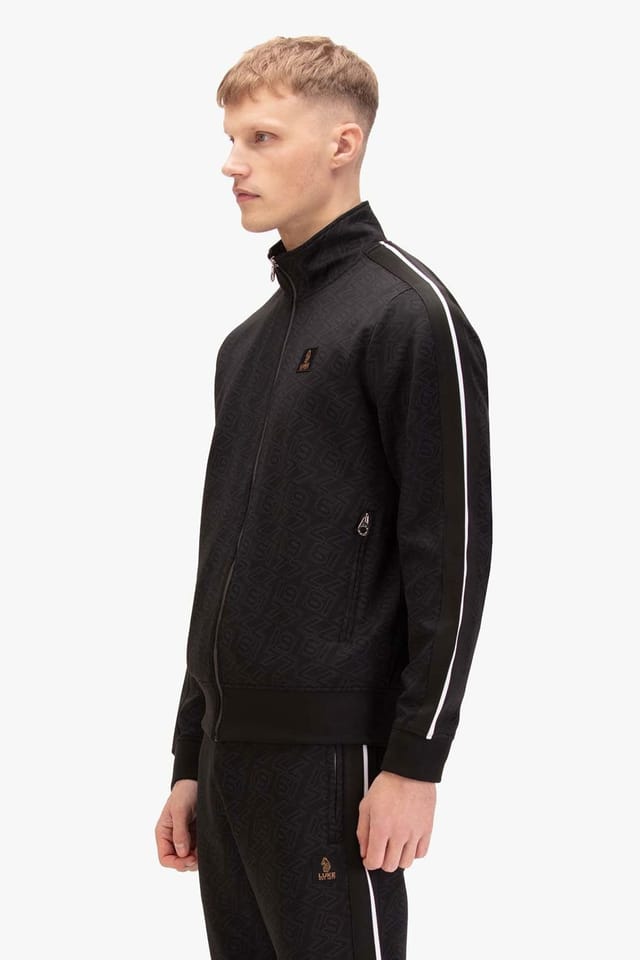 Luke 1977 Luke 1977 Men's Conti Zip Funnel Sweat in Black - 3