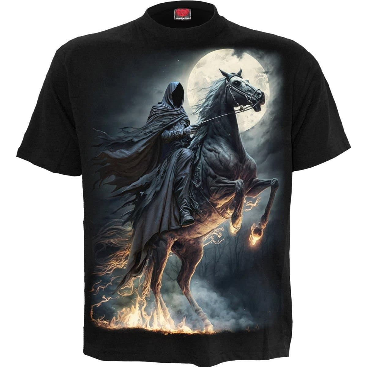 Spiral Spiral Men's SHADOW RIDER - T-Shirt Black
