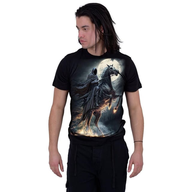 Spiral Spiral Men's SHADOW RIDER - T-Shirt Black - 3