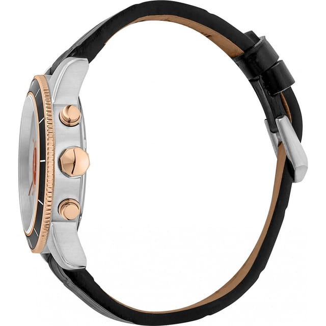 Just Cavalli Just Cavalli Men's JC1G215L0035 42mm Quartz Watch in Black - 3