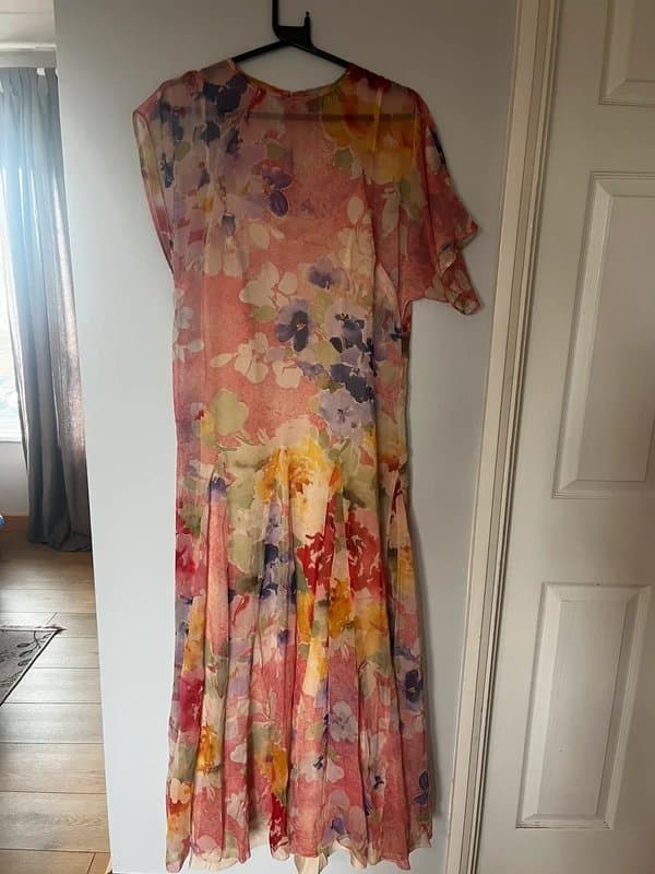 ASOS Design ASOS Design floral chiffon maxi dress