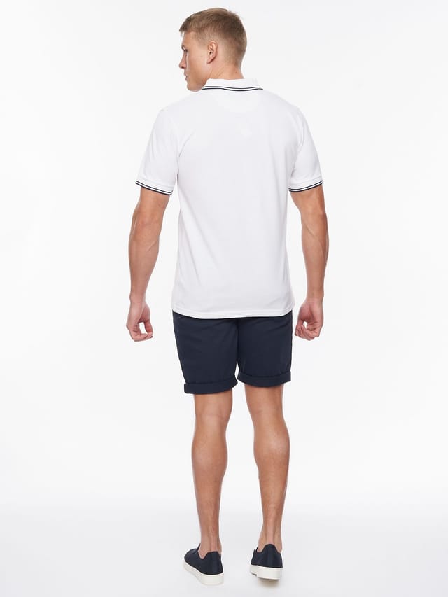 Bewley&Ritch Bewley&Ritch Men's Upwood Polo in White - 3