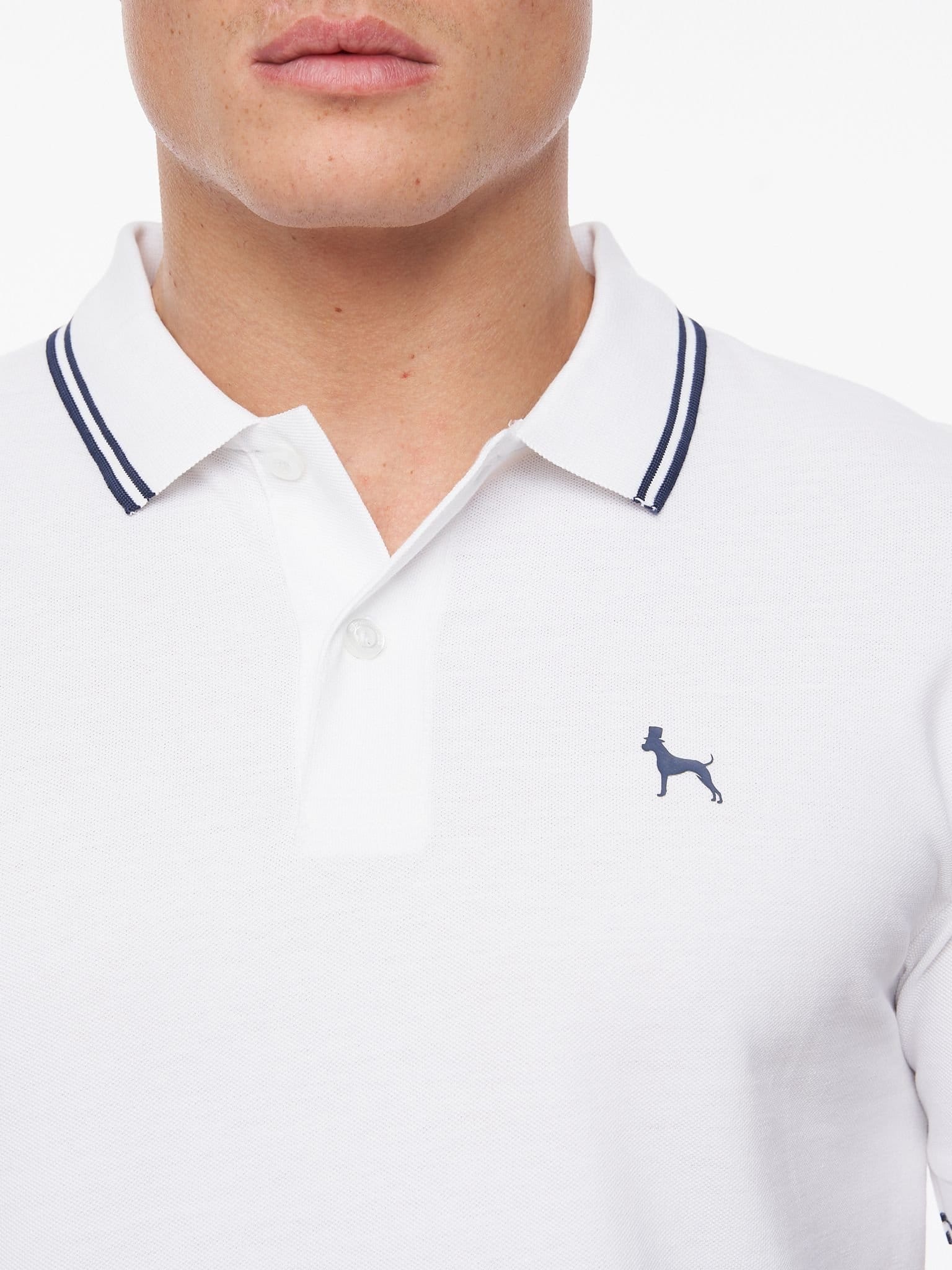 Bewley&Ritch Bewley&Ritch Men's Upwood Polo in White - 4
