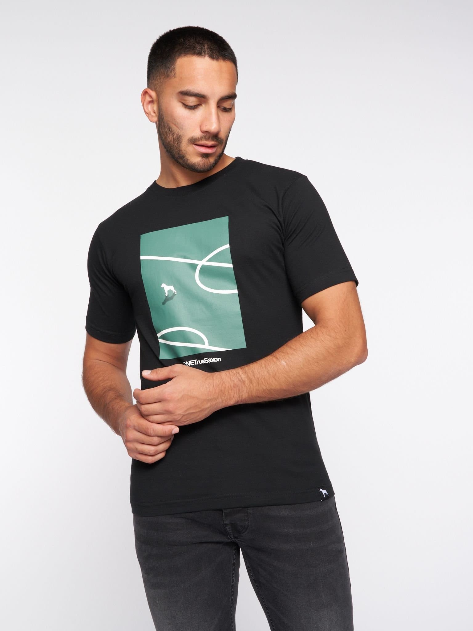 One True Saxon One True Saxon Men's Turf T-Shirt in Black