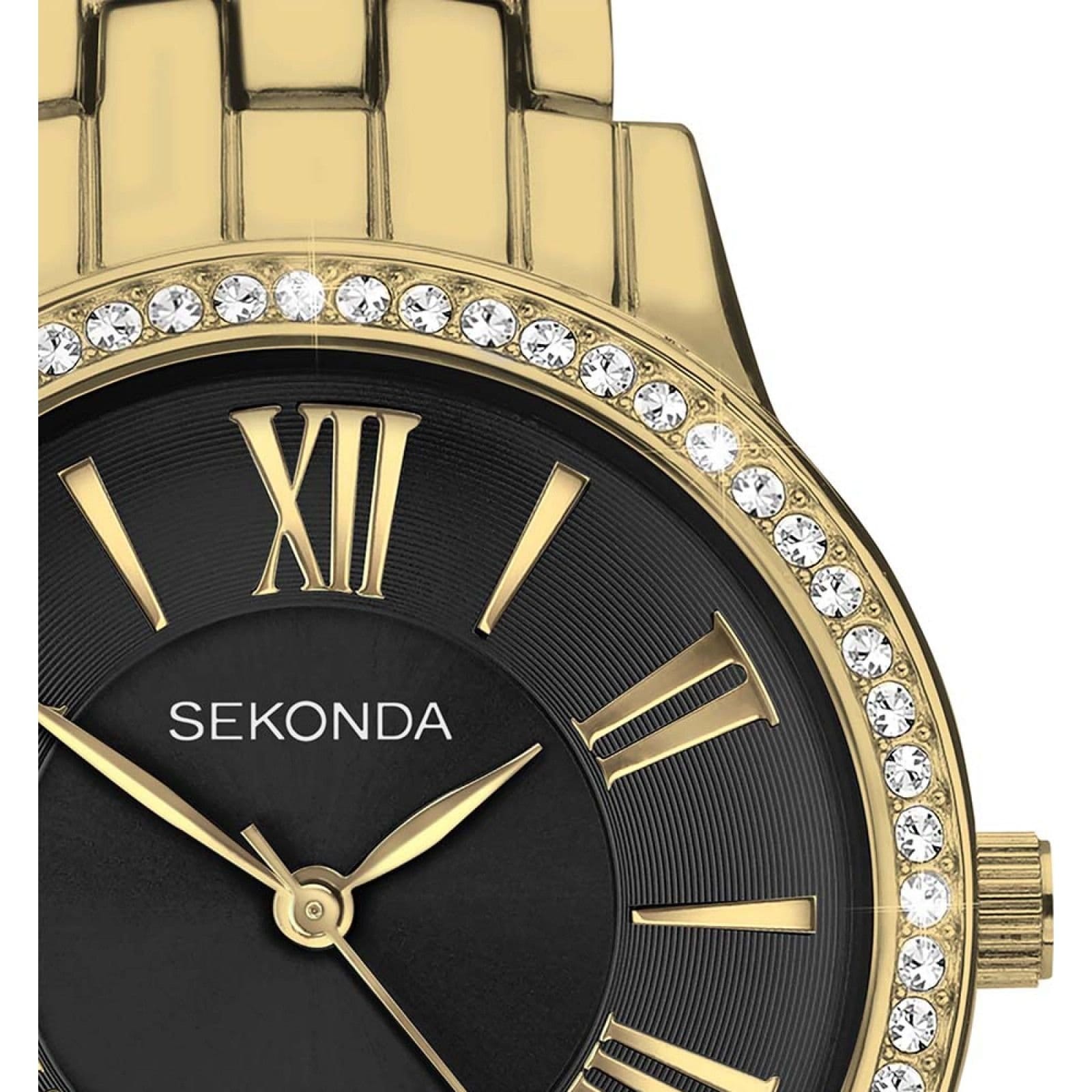 Sekonda Sekonda Women's 40562 33mm Quartz Watch in Black - 4