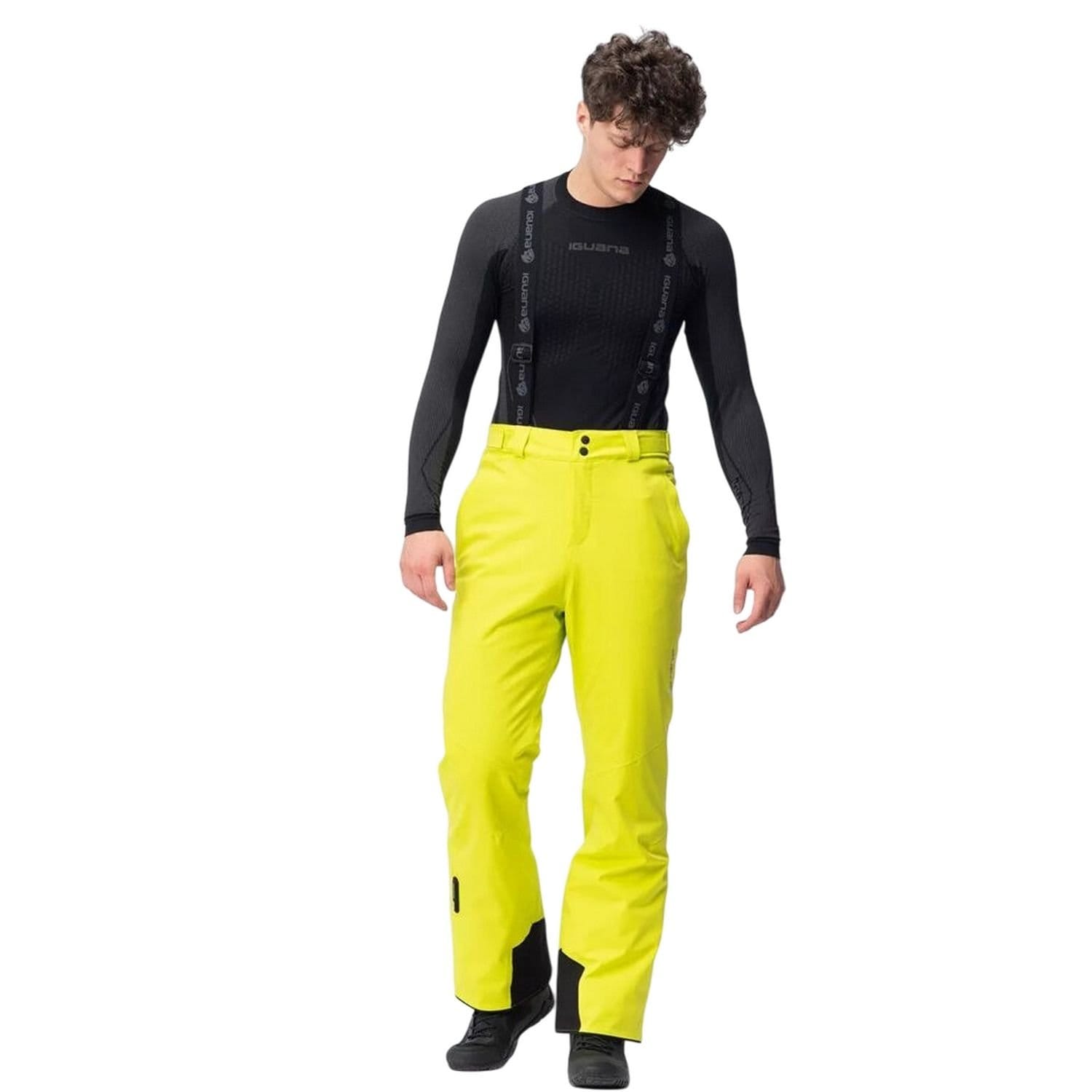 Iguana Iguana Men's Berhoff Ski Trousers in Yellow - 4