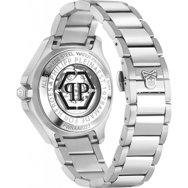 Philipp Plein Philipp Plein Men's PWRAA0223 42mm Automatic Watch in Silver - 2