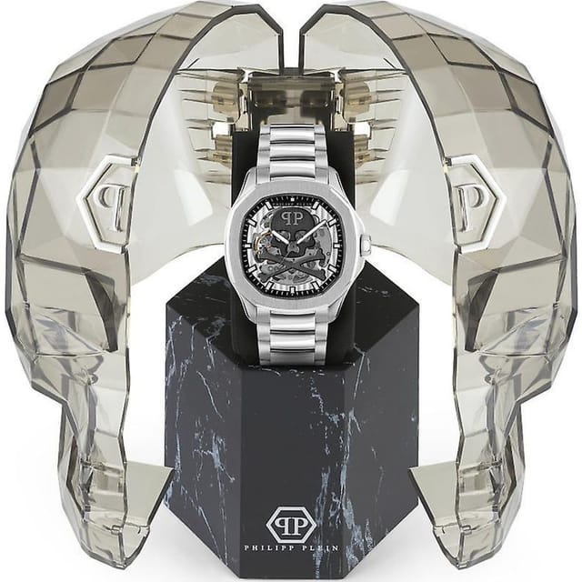 Philipp Plein Philipp Plein Men's PWRAA0223 42mm Automatic Watch in Silver - 3