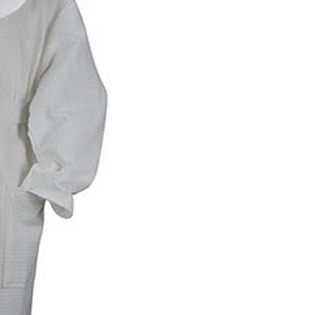 ARTG ARTG Women's Robezz Waffle Hooded Dressing Gown in White - 2