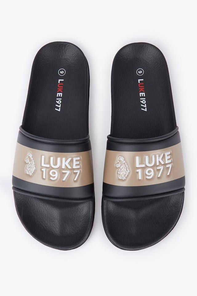 Luke 1977 Luke 1977 Men's Hatton Slides in Jet Black - 2