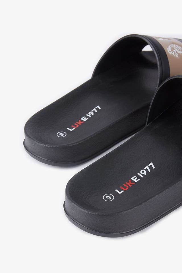 Luke 1977 Luke 1977 Men's Hatton Slides in Jet Black - 3