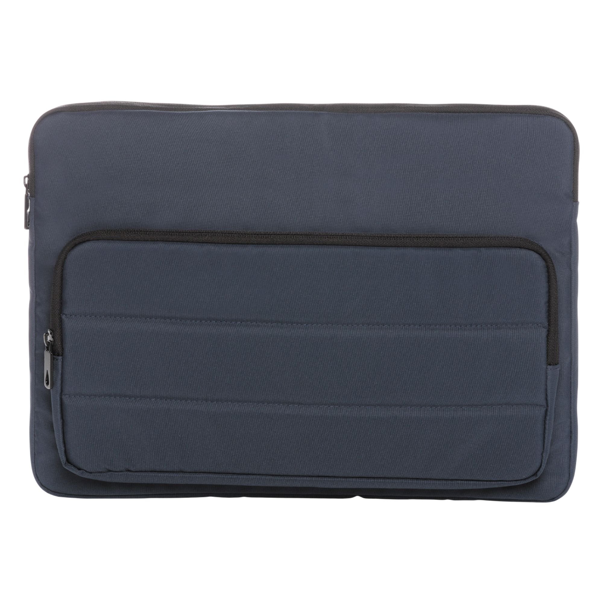XD XCLUSIVE XD XCLUSIVE Men's Impact Aware RPET Laptop Sleeve in Navy - 1