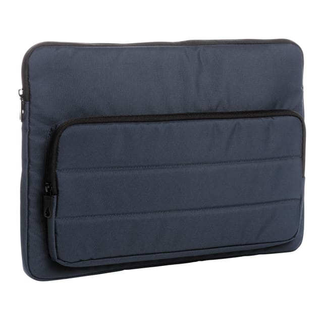 XD XCLUSIVE XD XCLUSIVE Men's Impact Aware RPET Laptop Sleeve in Navy - 3