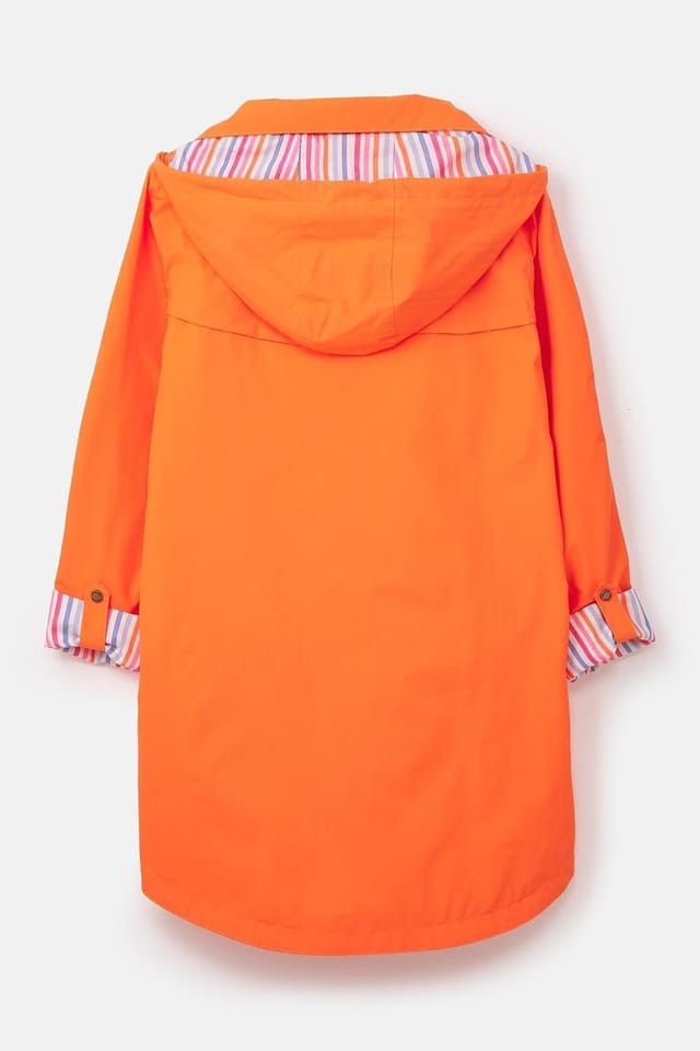 Lighthouse Clothing Lighthouse Clothing Women's Rebecca Waterproof Raincoat - Spring Summer Outdoor Coat in Orange - 3