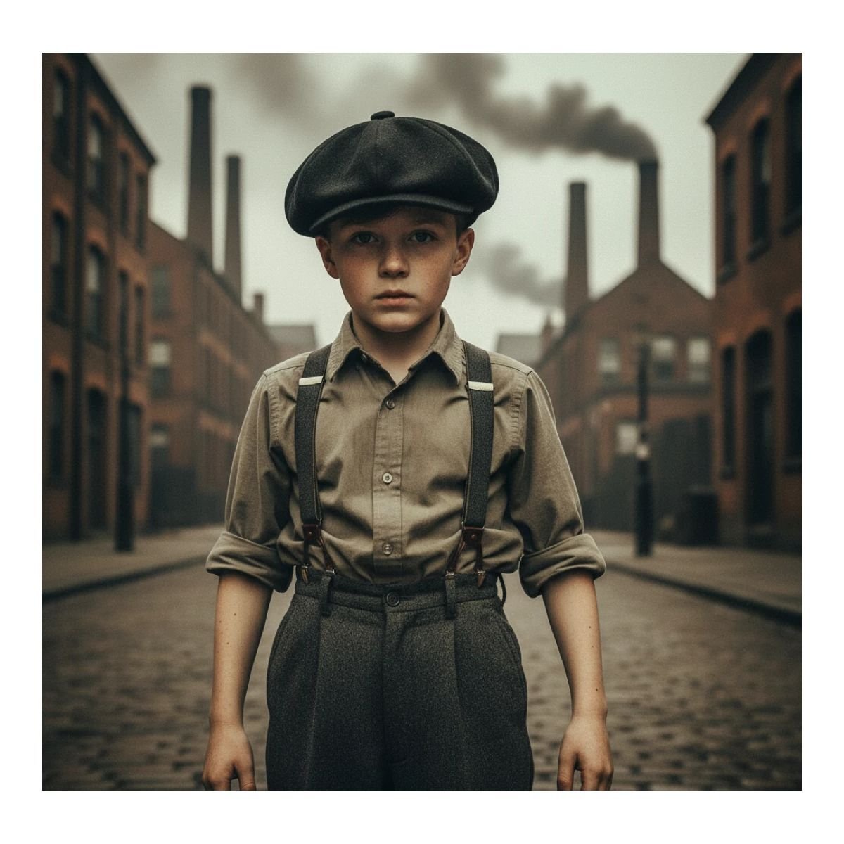 TruClothing TruClothing Men's Classic Wool Blend Newsboy Hat Flat Cap in Black - 2