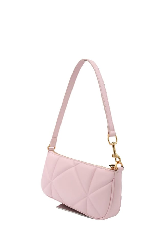 Love Moschino Love Moschino Women's Embossed Q Shoulder Bag Powder in Pink - 3