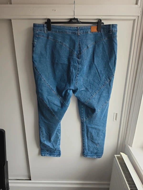 ASOS Asos Luxe size 24 stretchy seam detail skinny jeans