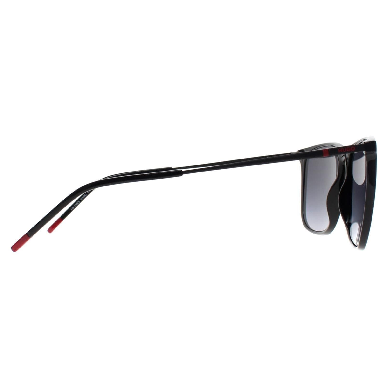 Hugo Boss Hugo Boss Men's Rectangle Black Grey Gradient HG 1319/S - 4
