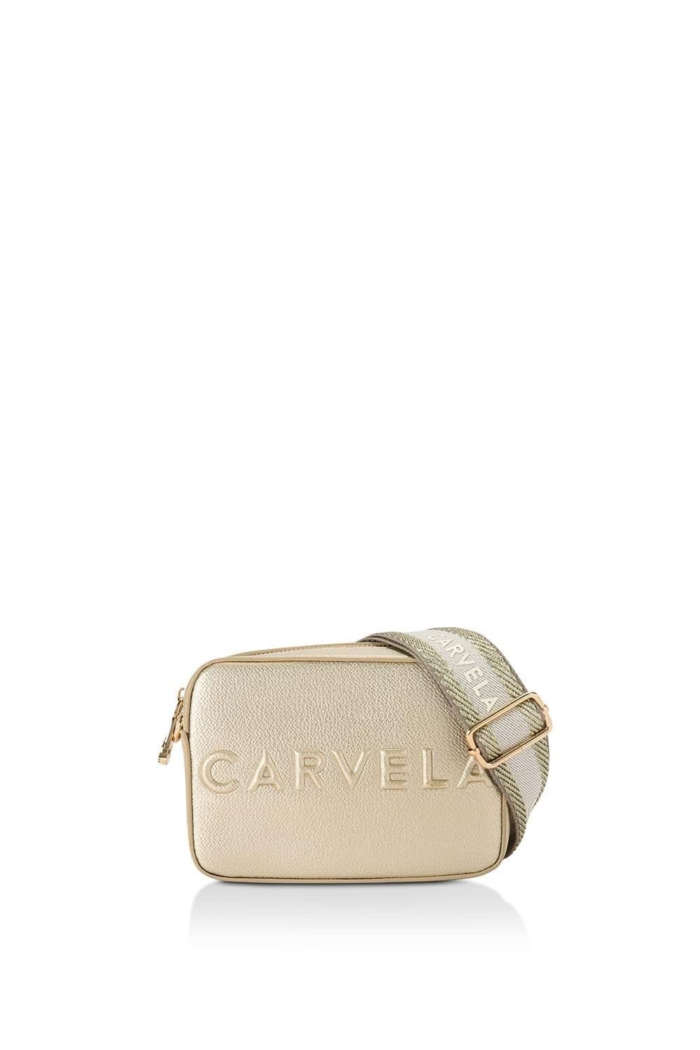 Carvela Carvela Women's 'Frame Mini X Body' Bag in Gold