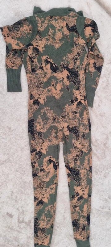 ASOS Ski winter Base layer onesie all in one size 6 to 8