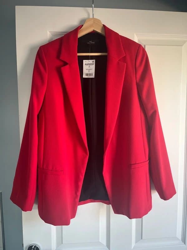 Next Next Tailoring Red Blazer – Size 8 – BNWT