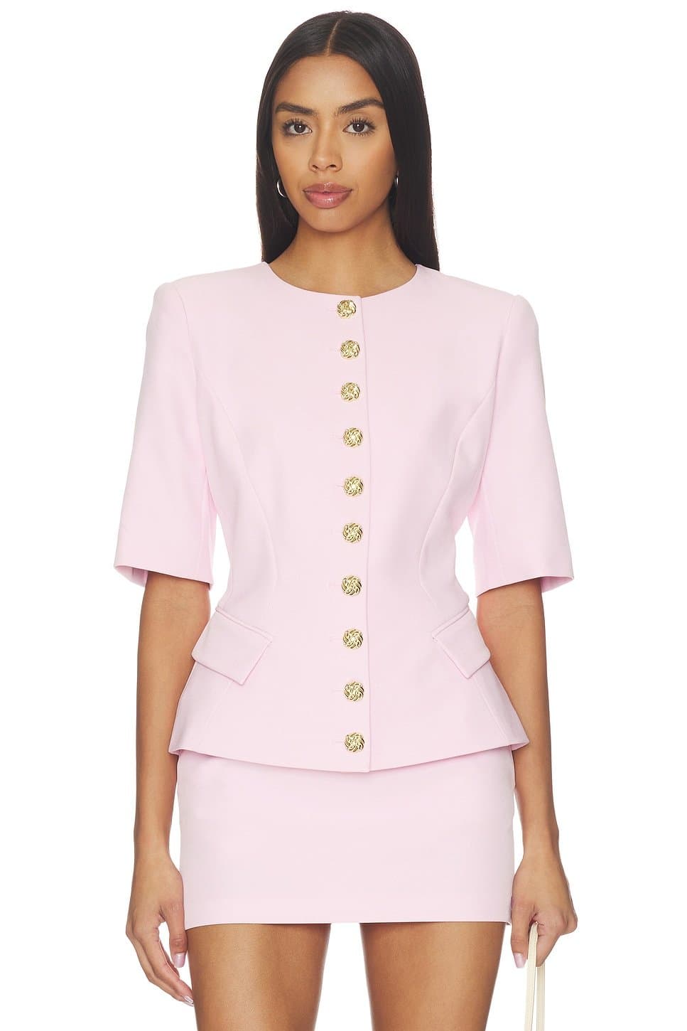 revolve Adriana Crepe Jacket