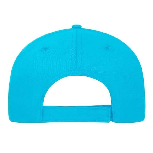 Myrtle Beach Myrtle Beach Men's 5 Panel Cotton Sandwich Peak Cap in Turquoise - 2
