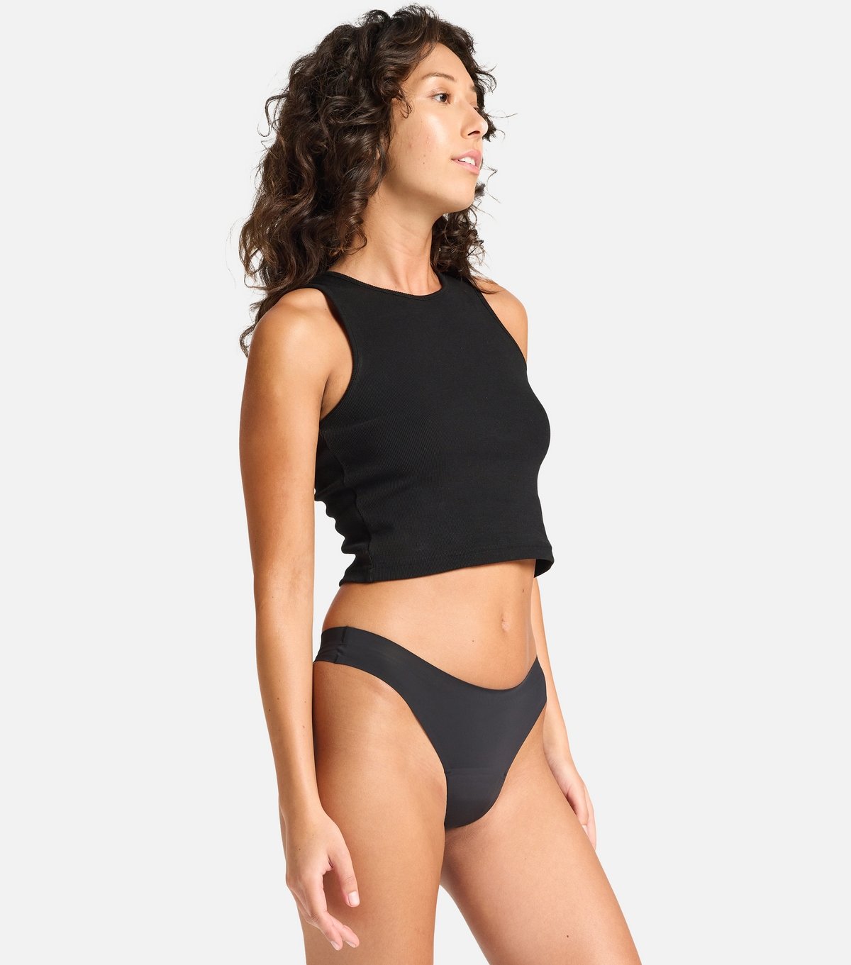 Modibodi Women's Black Light Flow Seamfree Period Thong Modibodi New Look - 4