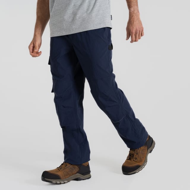 Craghoppers Craghoppers Men's Bedale Stretch Agile Workwear Trouser in Dark Navy - 2
