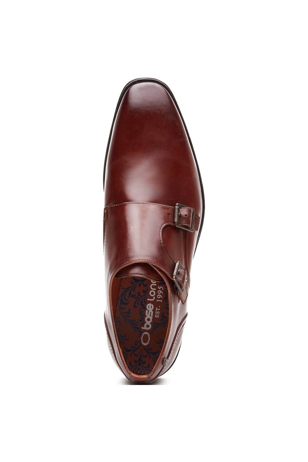 Base London Base London Men's Cleric Double Monk Shoe in Tan - 4