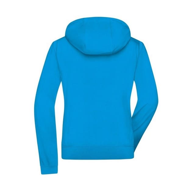 James and Nicholson James and Nicholson Women's Hooded Soft Shell Jacket in Blue - 2