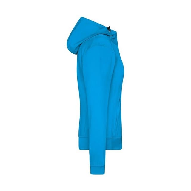 James and Nicholson James and Nicholson Women's Hooded Soft Shell Jacket in Blue - 3