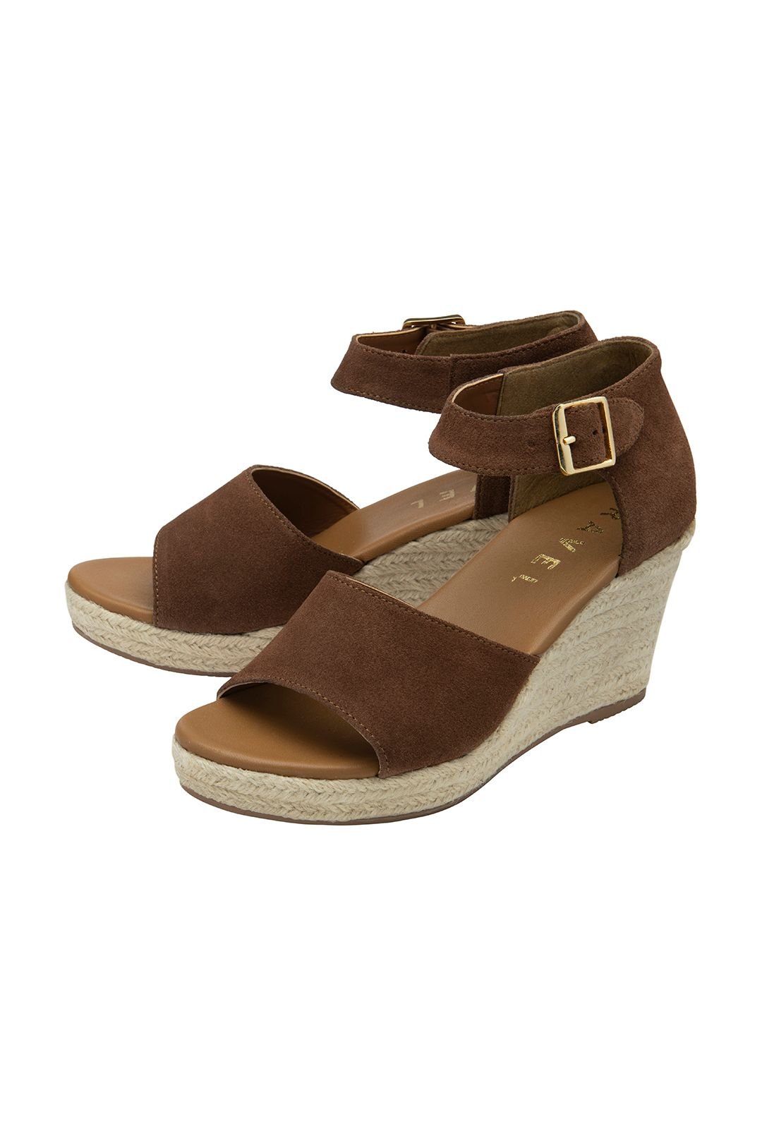 Ravel Ravel Women's 'Belby' Suede Wedge Sandals in Brown - 2