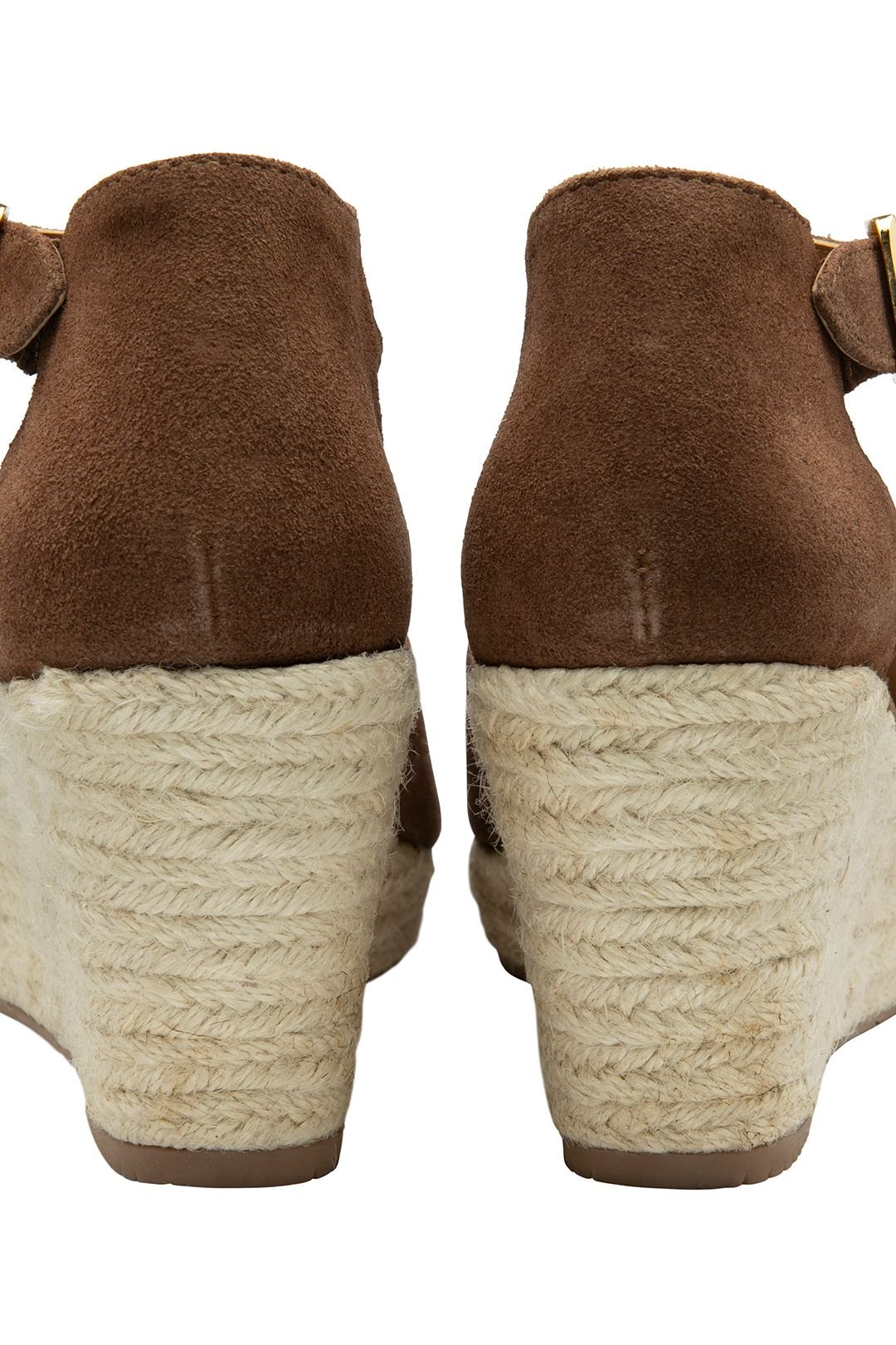 Ravel Ravel Women's 'Belby' Suede Wedge Sandals in Brown - 3