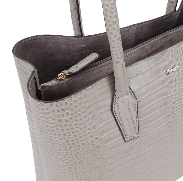 Paul Costelloe Paul Costelloe Women's Halti Leather Shoulder Bag in Grey - 3