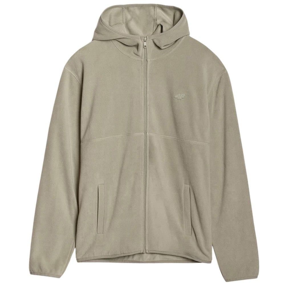 4F 4F Men's M321 Full Zip Hoodie in Green