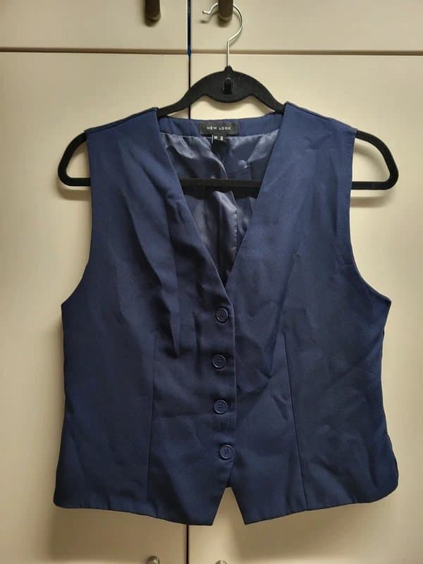 New Look Navy blue New Look Women's waistcoat