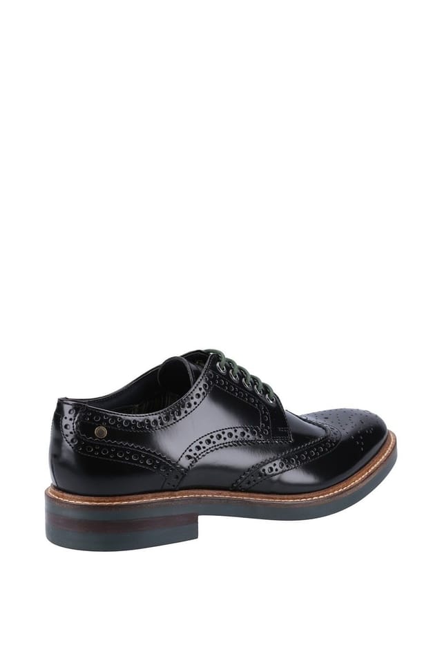 Base London Base London Men's Woburn Excel Brogue in Black - 2