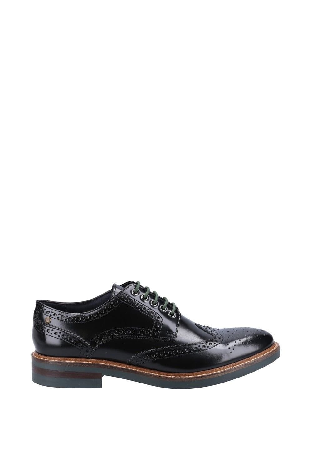 Base London Base London Men's Woburn Excel Brogue in Black - 4