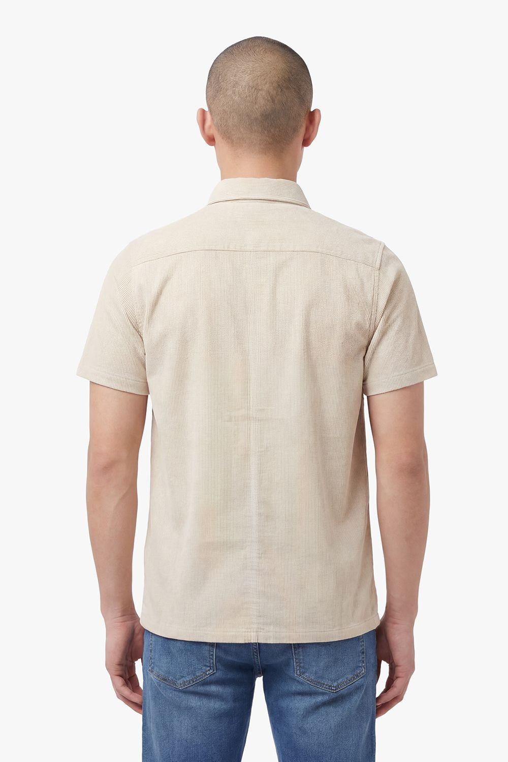 Luke 1977 Luke 1977 Men's Lye Cord Shirt in Stone - 2