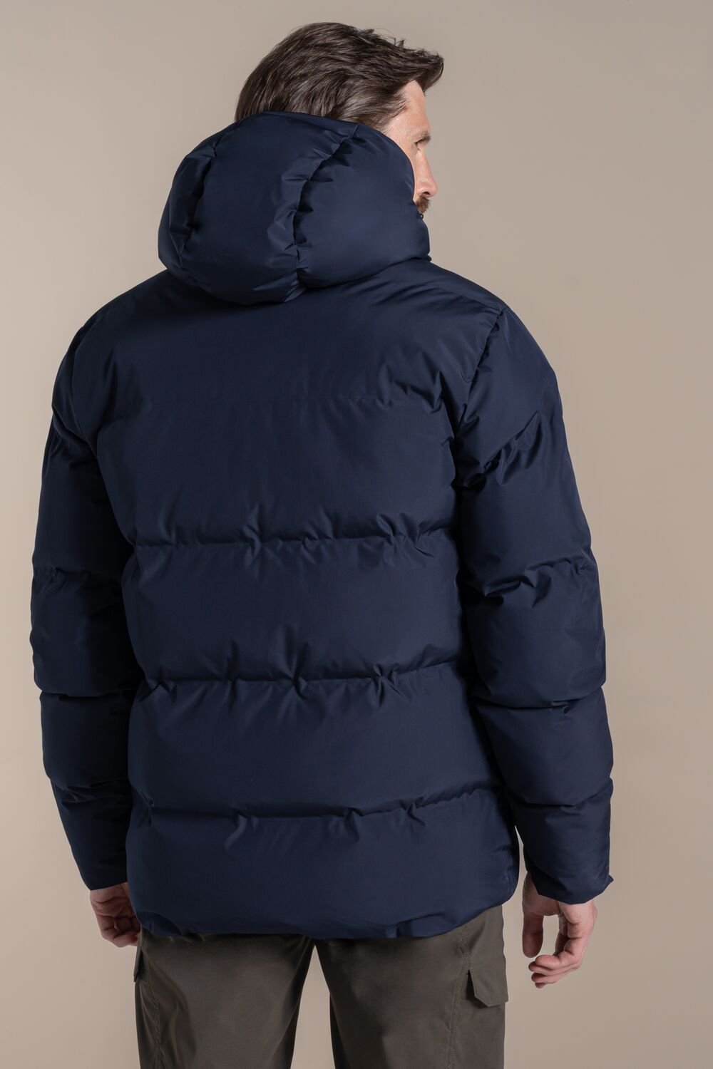Craghoppers Craghoppers Men's Mardale Hooded Baffled Waterproof Jacket in Dark Navy - 2