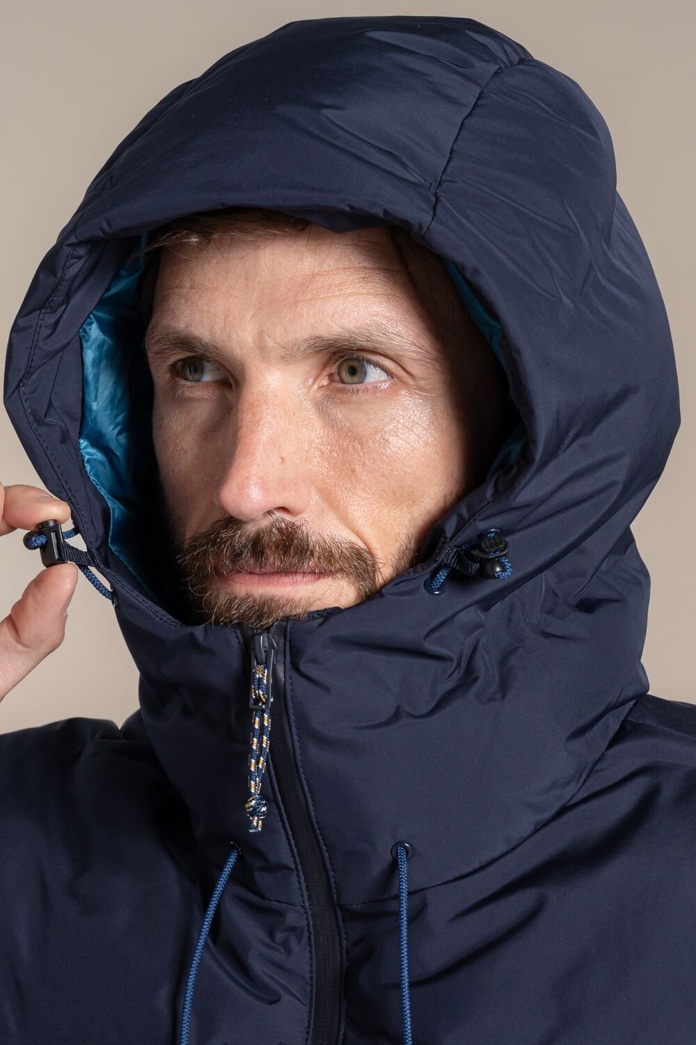 Craghoppers Craghoppers Men's Mardale Hooded Baffled Waterproof Jacket in Dark Navy - 4