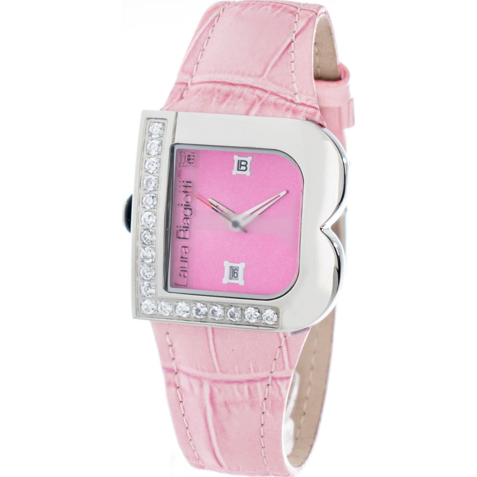 Laura Biagiotti Laura Biagiotti Women's LB0001L-03Z 33mm Quartz Watch in Pink