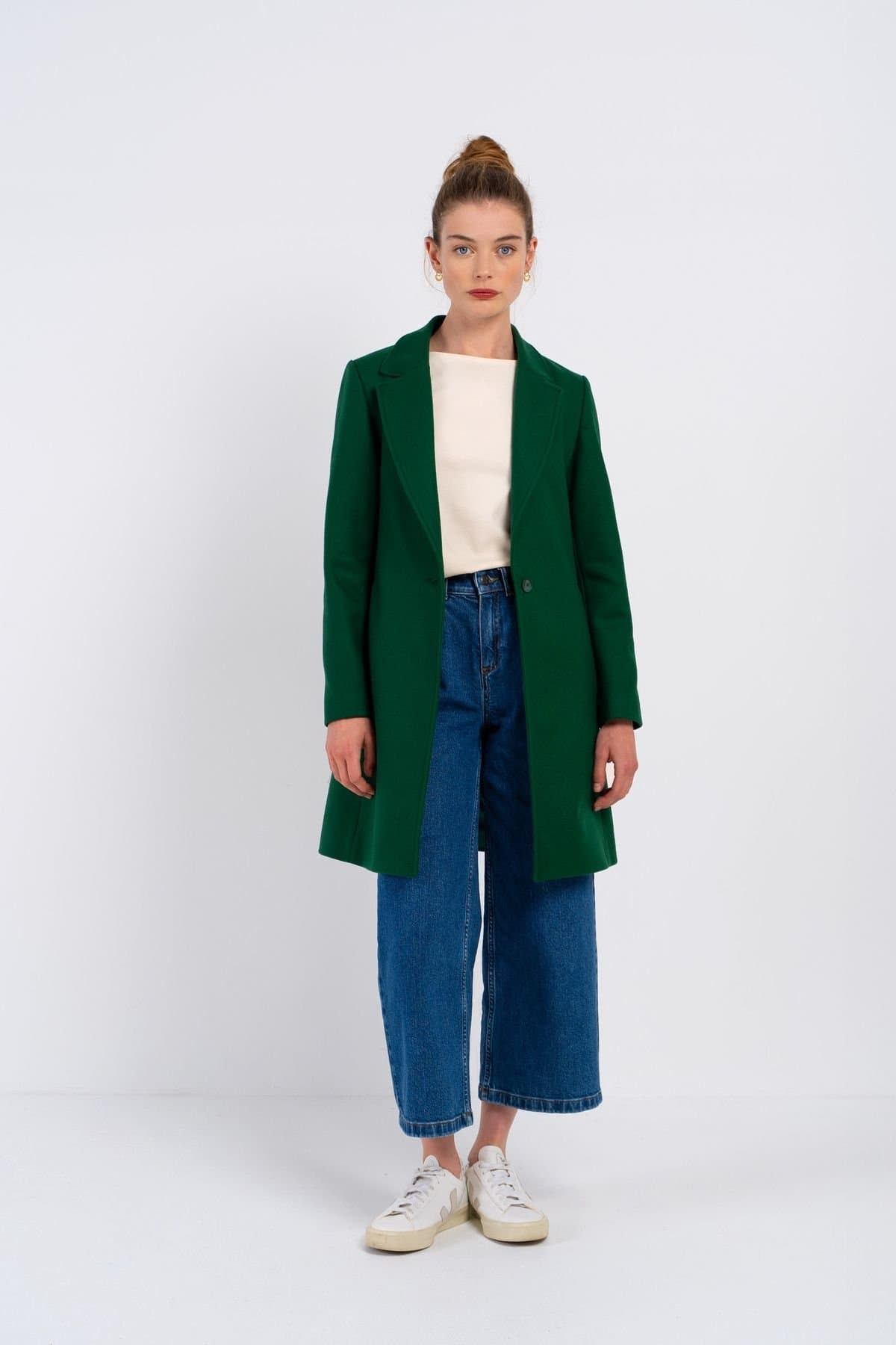 Kettlewell Kettlewell Women's The Camden Coat in Emerald