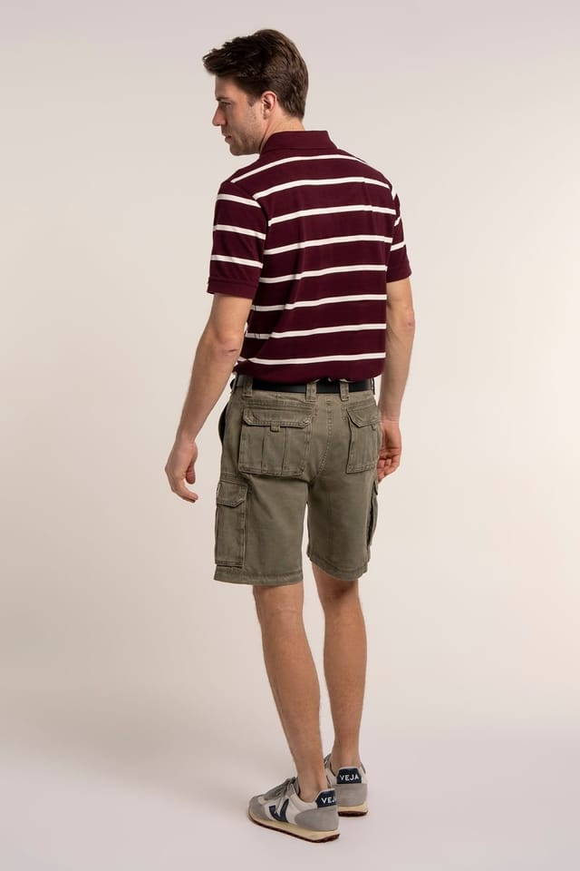 Brakeburn Brakeburn Men's TOCKTON CARGO SHORTS in Green - 2