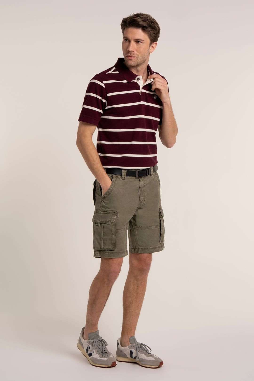 Brakeburn Brakeburn Men's TOCKTON CARGO SHORTS in Green - 4