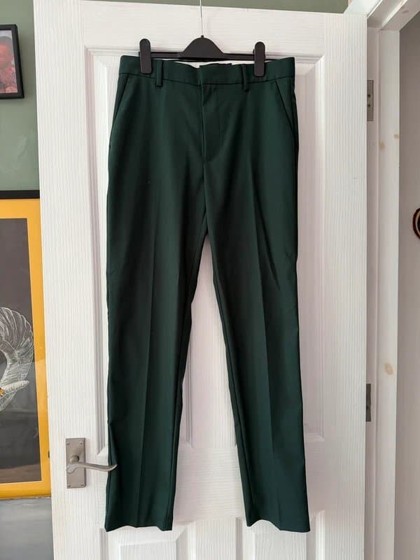 ASOS Design Men’s green trousers