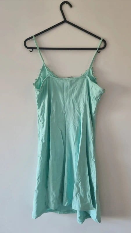 New Look Floral Trim Summer Dress - 1
